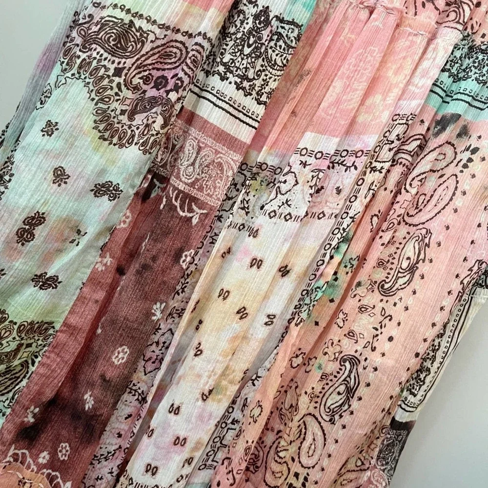 NEW Free People Bandana Rama Maxi Dress - Picture 8 of 16